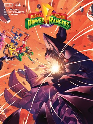 cover image of Mighty Morphin Power Rangers (2016), Issue 4